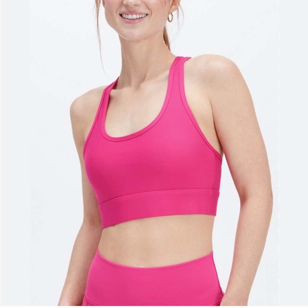 Fabletics on the go medium impact sports bra